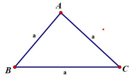 Công thức tính diện tích tam giác đều