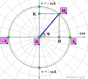 vòng tròn lượng giác vật lý 12