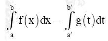 Tích phân đổi biến